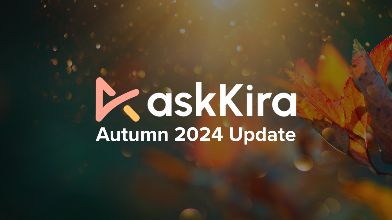 The Autumn 2024 askKira Update Is Here! 🍂